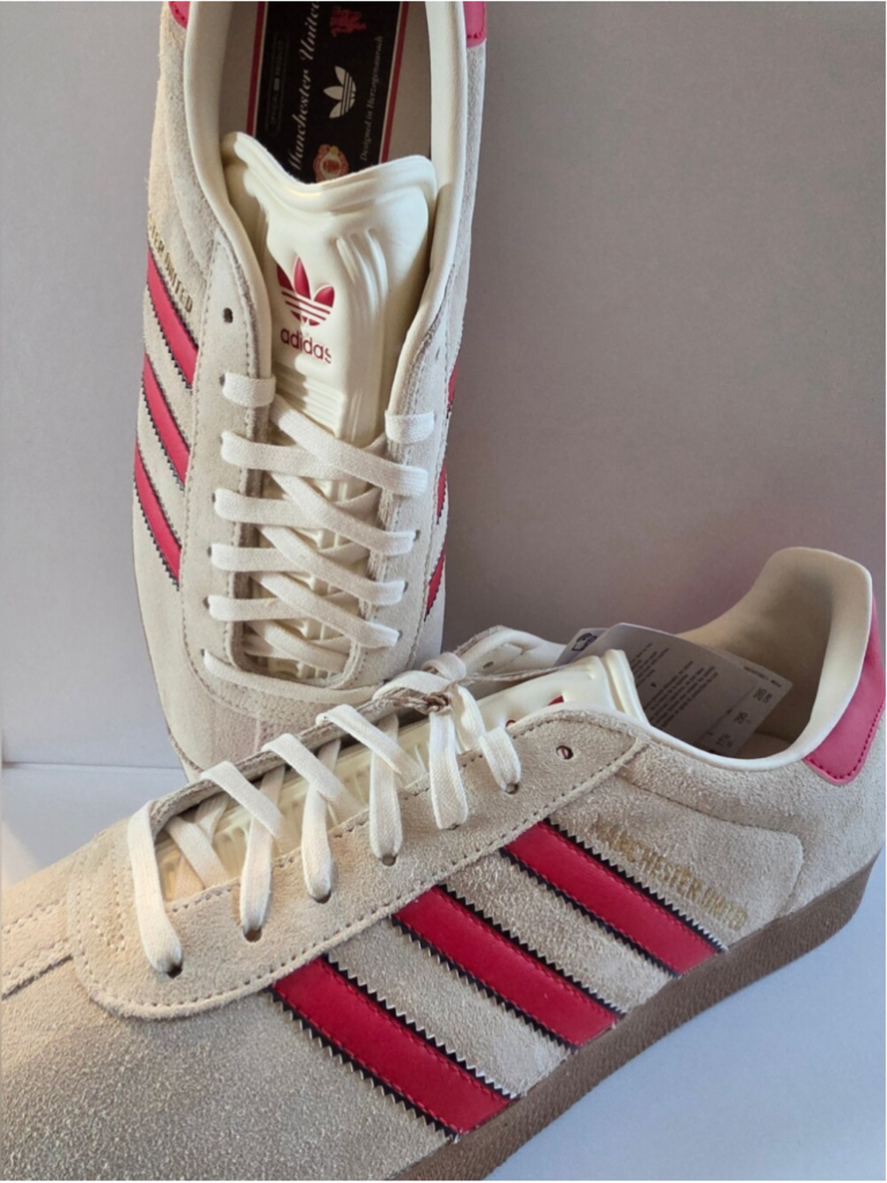 Adidas Gazelle Terrace x Manchester United Men’s Size11.5 New With Box